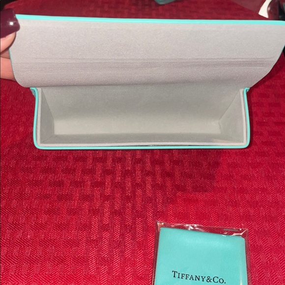 Tiffany & Co. Turquoise Sunglasses Case - Picture 3 of 9